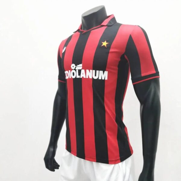 Ac Milan 199091 Homes Retro Jersey 35121