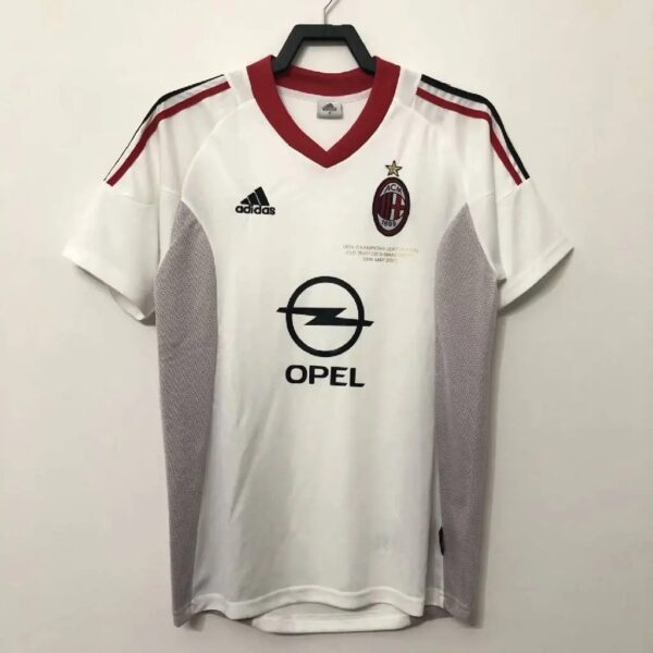 Ac Milan 2002 Ucl Away Retro Jersey 34498