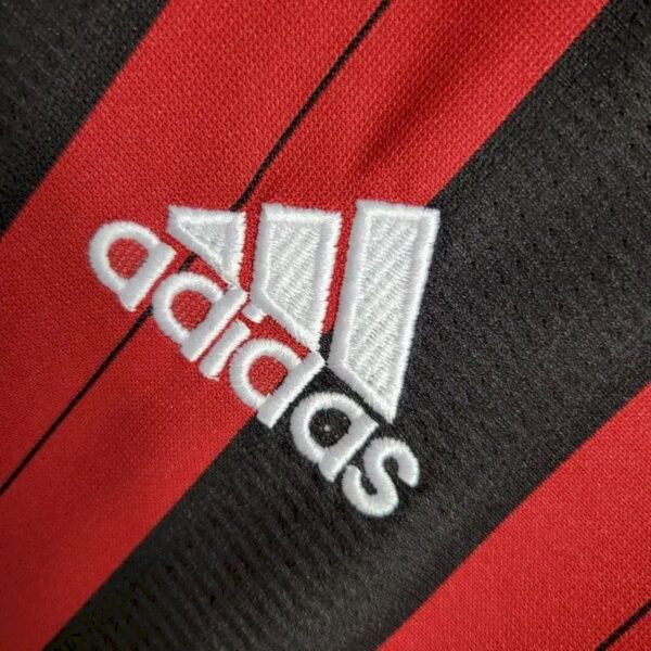 Ac Milan 201314 Home Long Sleeves Retro Jersey 59563