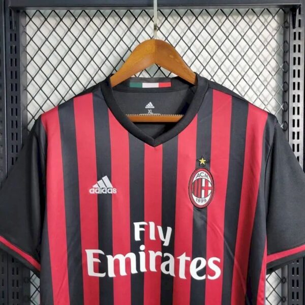 Ac Milan 201617 Home Retro Jersey 59527