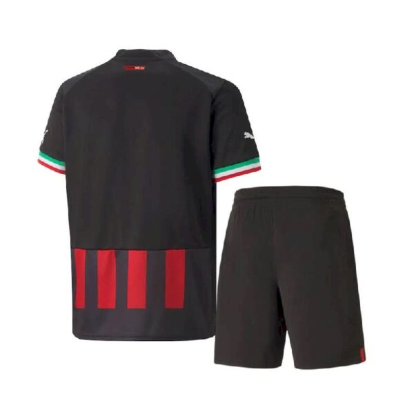 Ac Milan 202223 Home Kids Jersey And Shorts Kit