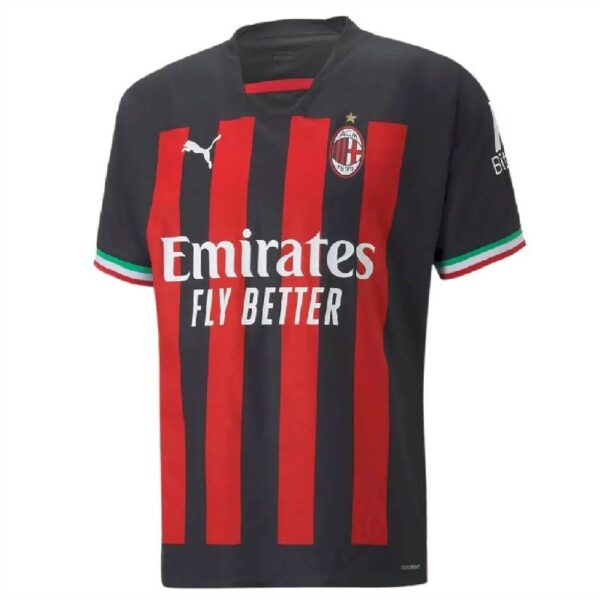 Ac Milan 202223 Home Player Version Jersey 42436