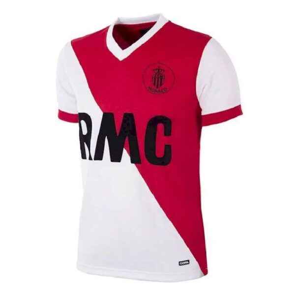 As Monaco 1982 84 Home Retro Jersey 50738