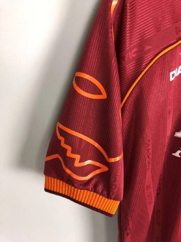 As Roma 1999 2000 Home Retro Jersey 35515