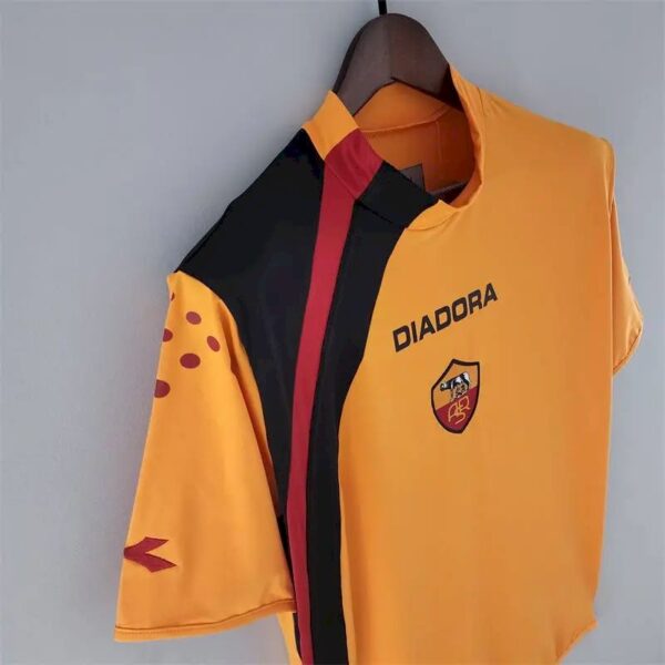 As Roma 2005 06 Home Retro Jersey 52223