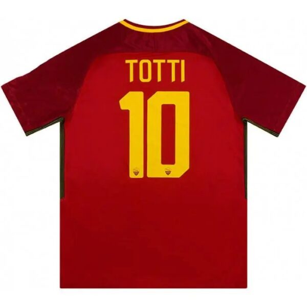 As Roma 201718 Home Retro Jersey 35510