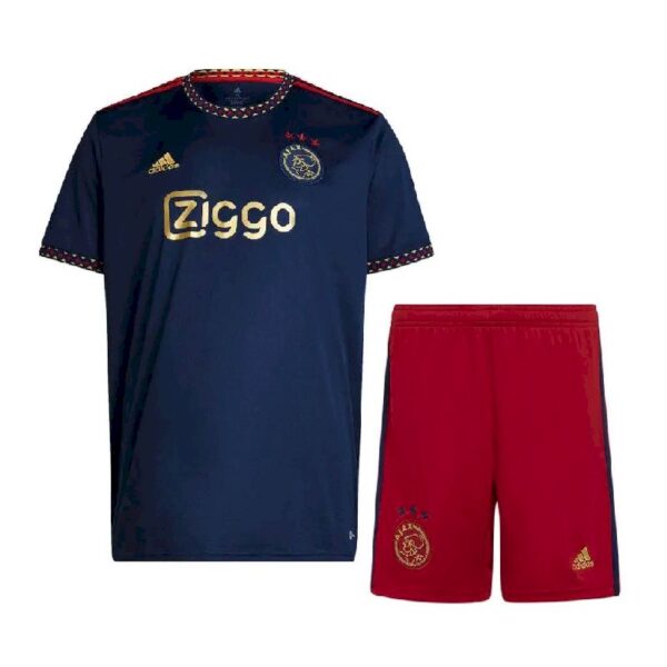 Ajax 202223 Away Kids Jersey And Shorts Kit 47473 1