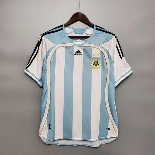 Argentina 2006 World Cup Home Retro Jersey 36136