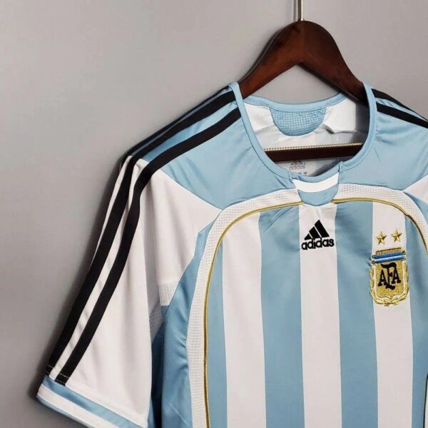 Argentina 2006 World Cup Home Retro Jersey 36137