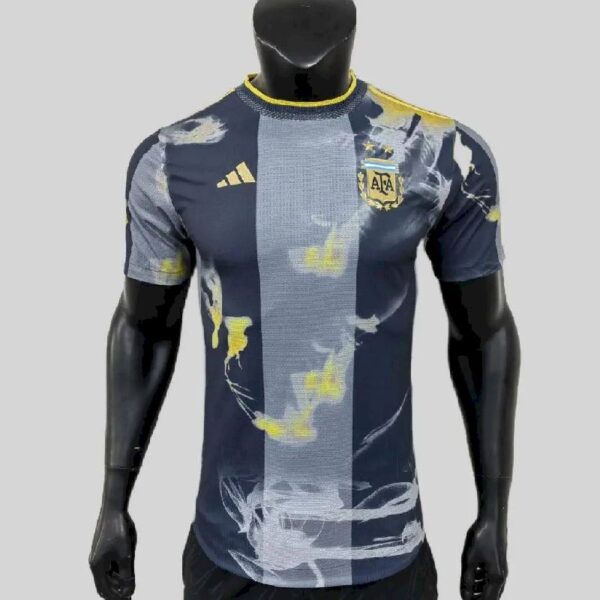 Argentina 2022 World Cup Away Player Version Jersey 36163