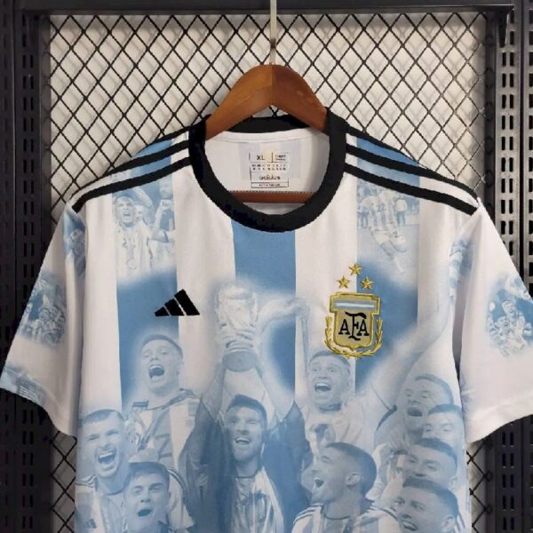 Argentina 2022 World Cup Champion Commemorative Jersey 51367