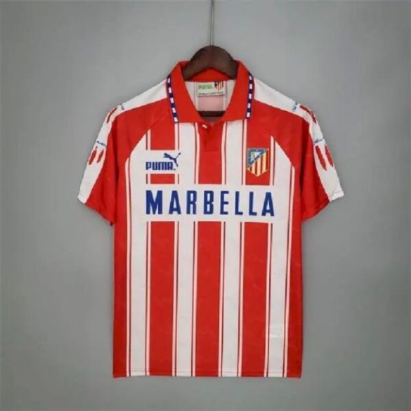 Atletico Madrid 199495 Home Retro Jersey 54073