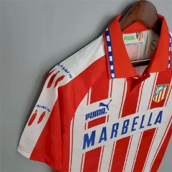 Atletico Madrid 199495 Home Retro Jersey 54078