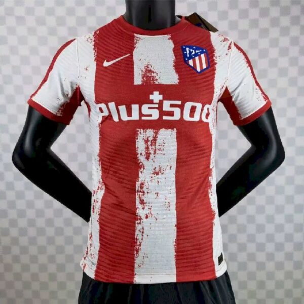 Atletico Madrid 202122 Home Authentic Player Version Jersey 32562