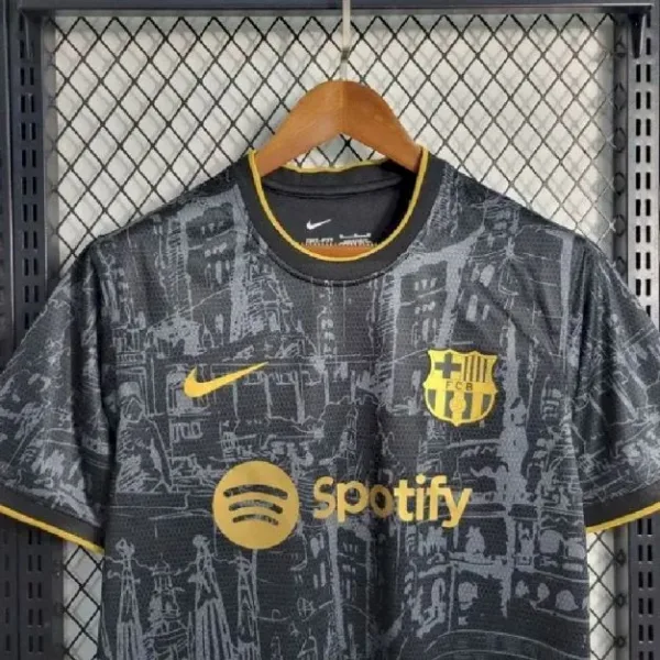 Barcelona 202324 Black Gold Special Edition Jersey