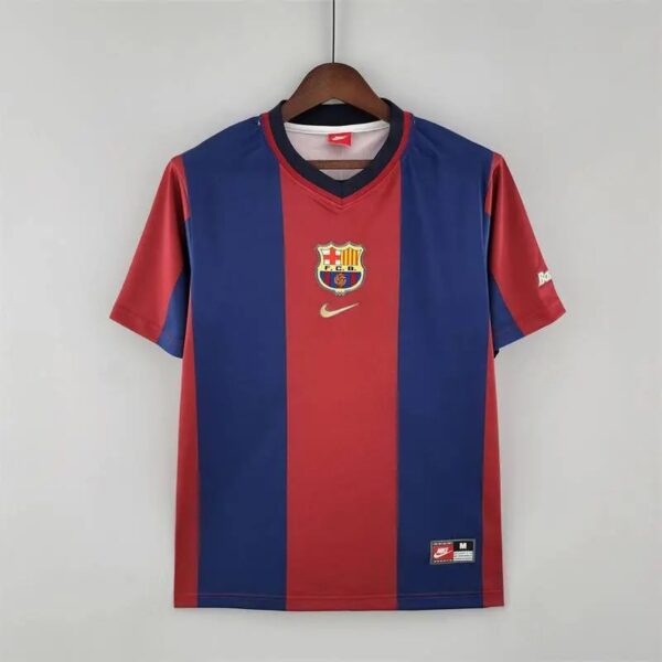 Barcelona 199899 Home Retro Jersey 51809