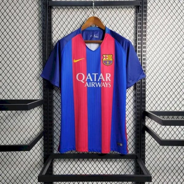 Barcelona 201617 Home Retro Jersey 59002