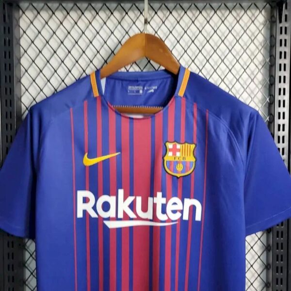 Barcelona 201718 Home Retro Jersey 58984