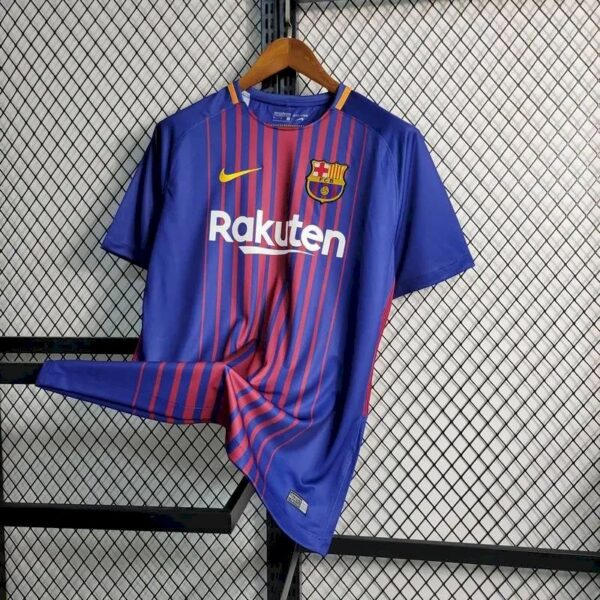 Barcelona 201718 Home Retro Jersey