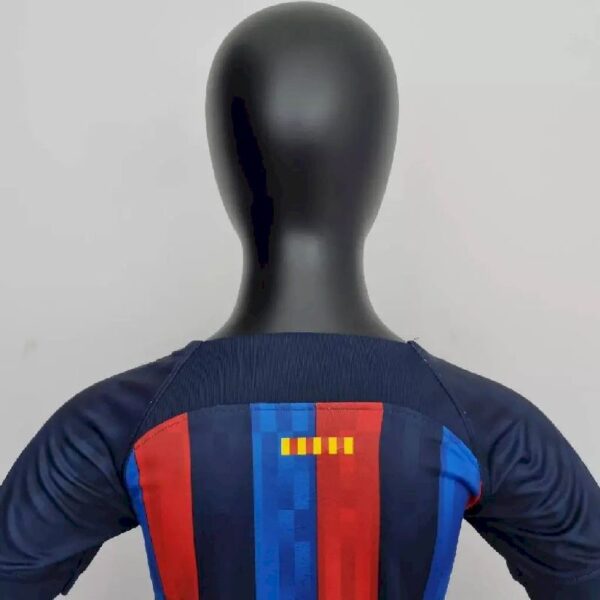 Barcelona 202223 Home Kids Jersey And Shorts Kit