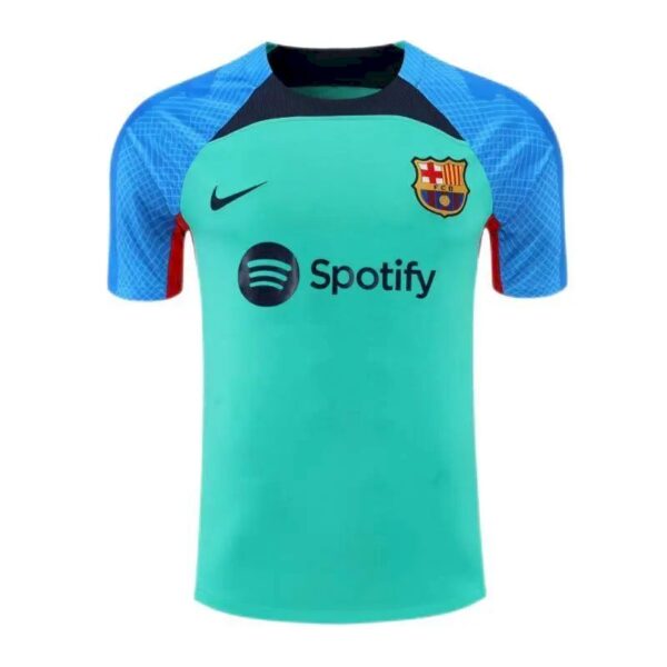 Barcelona 202223 Pre Match Training Green Jersey 48894