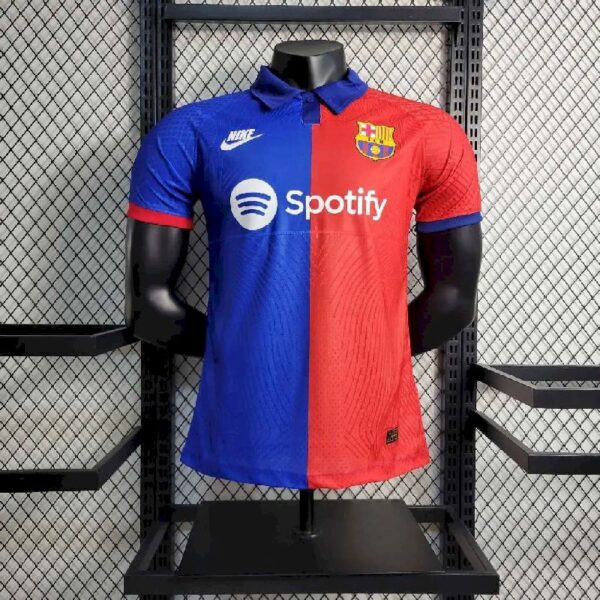 Barcelona 202324 Blue Classic Player Version Jersey 52755