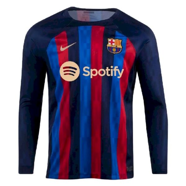 Barcelona 2223 Home Long Sleeve Jersey 42708