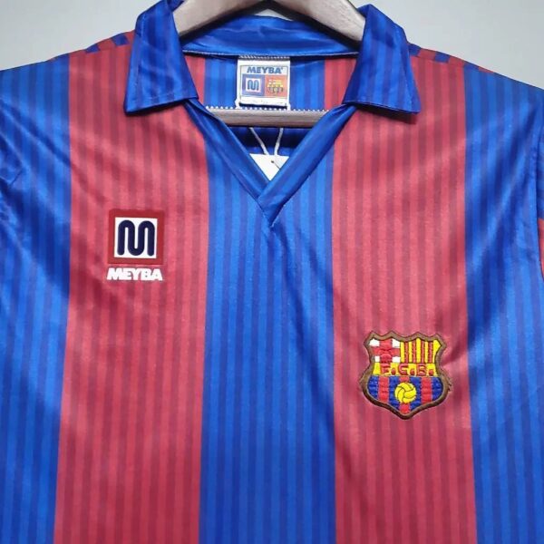 Barcelona 9091 Home Home Football Retro Jersey 32423