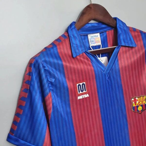 Barcelona 9091 Home Home Football Retro Jersey 32424