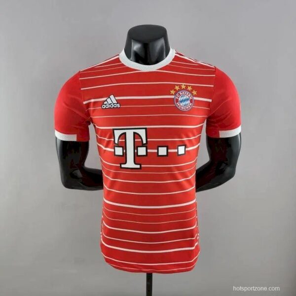 Bayern Munich 202223 Home Player Version Jersey 36395