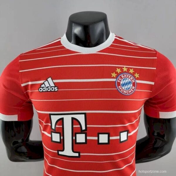 Bayern Munich 202223 Home Player Version Jersey 36396