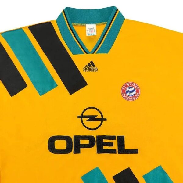 Bayern Munich 93 95 Matthaus Away Retro Jersey 36477