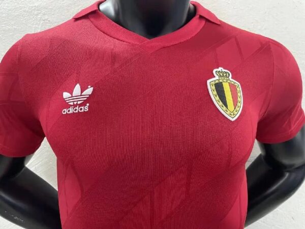 Belgium 1986 World Cup Home Retro Jersey 37124