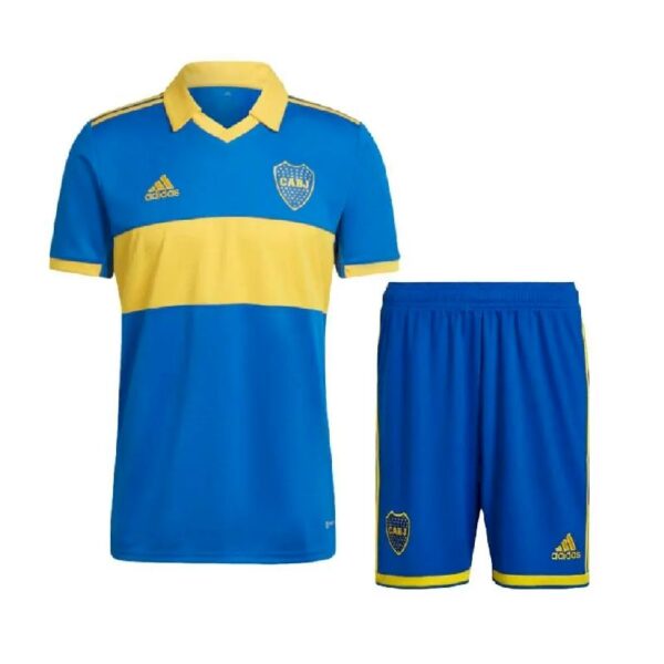 Boca Juniors 202223 Home Kids Jersey And Shorts Kit 47170