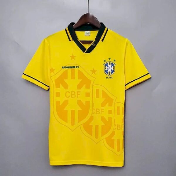 Brazil 1994 World Cup Home Retro Jersey 42656