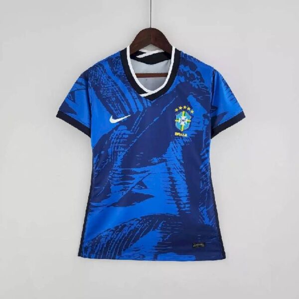 Brazil 2022 Special Womens Jersey Blue 42667