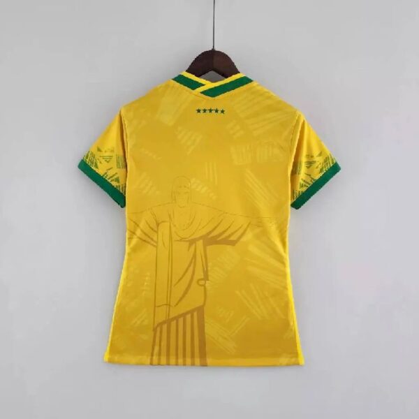 Brazil 2022 Special Womens Jersey Yellow