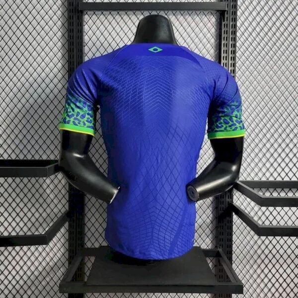 Brazil 2022 World Cup Away Player Version Jersey 58958