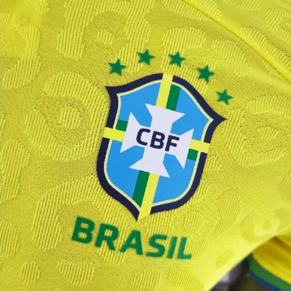 Brazil 2022 World Cup Home Player Version Jersey 46077