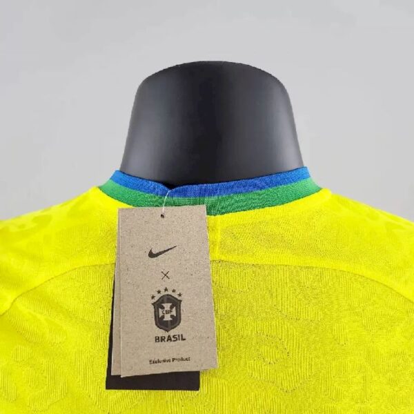 Brazil 2022 World Cup Home Player Version Jersey 46082