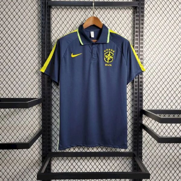 Brazil 202324 Royal Polo Jersey 52336