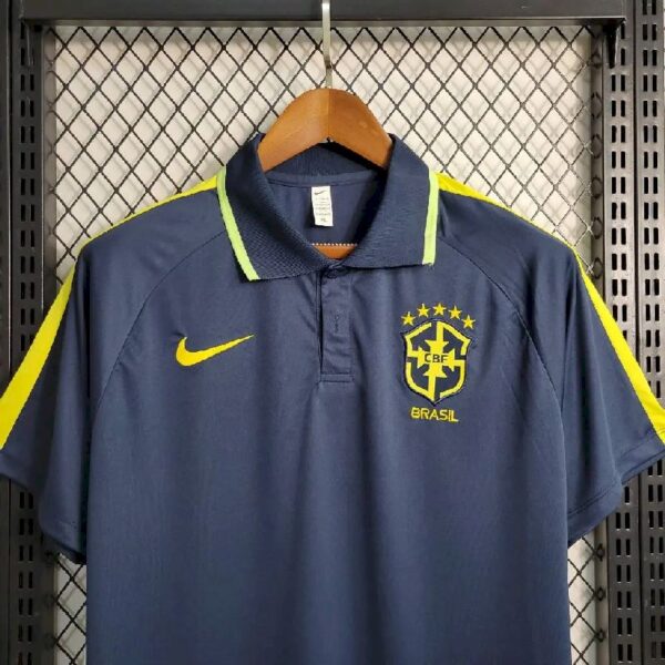 Brazil 202324 Royal Polo Jersey 52337