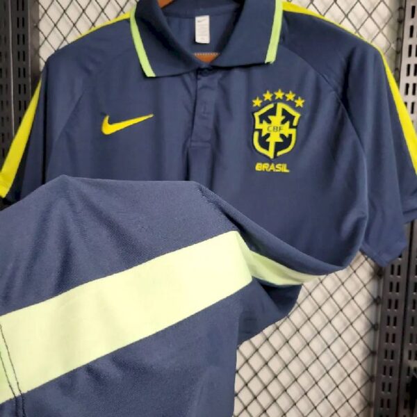 Brazil 202324 Royal Polo Jersey 52341