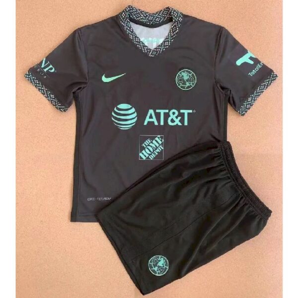 Club America 2022 Third Kids Jersey And Shorts Kit 36030