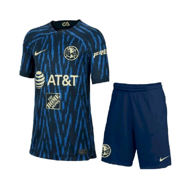 Club America 202223 Away Kids Jersey And Shorts Kit 46664