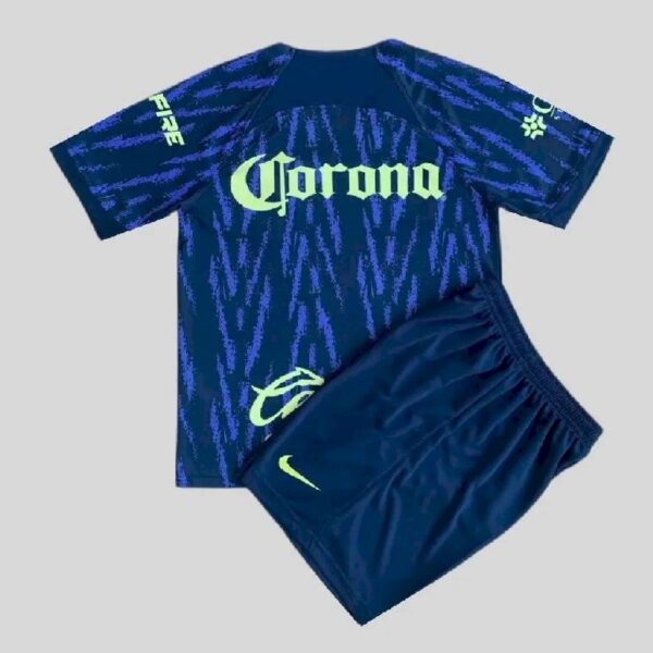 Club America 202223 Away Kids Jersey And Shorts Kit