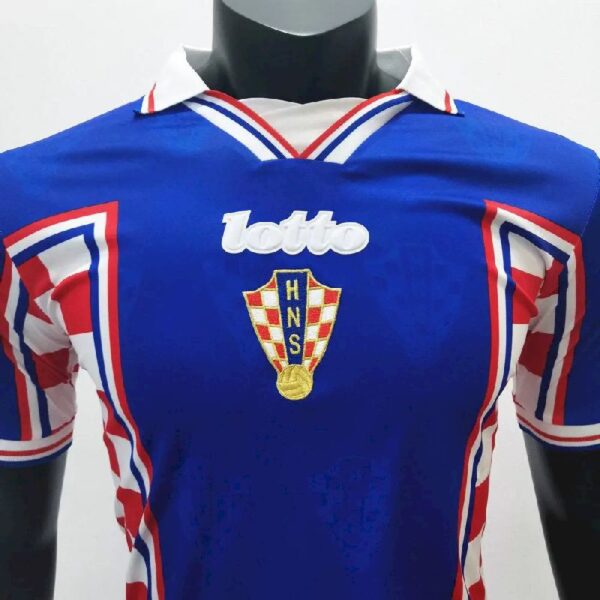 Croatia 1998 Aways Retro Jersey 37361