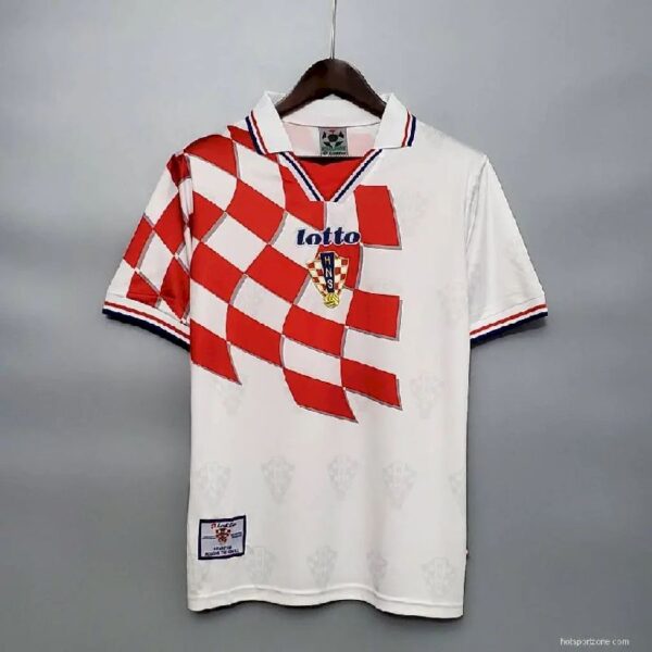 Croatia 1998 Away Retro Jersey 49716