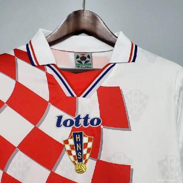 Croatia 1998 Away Retro Jersey 49717