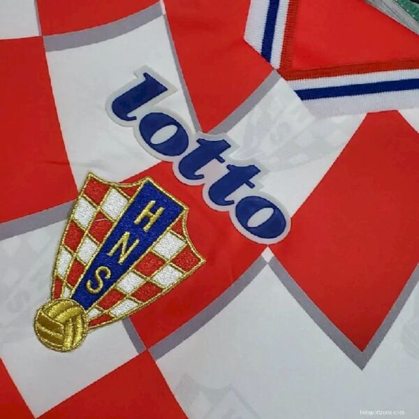 Croatia 1998 Away Retro Jersey 49718